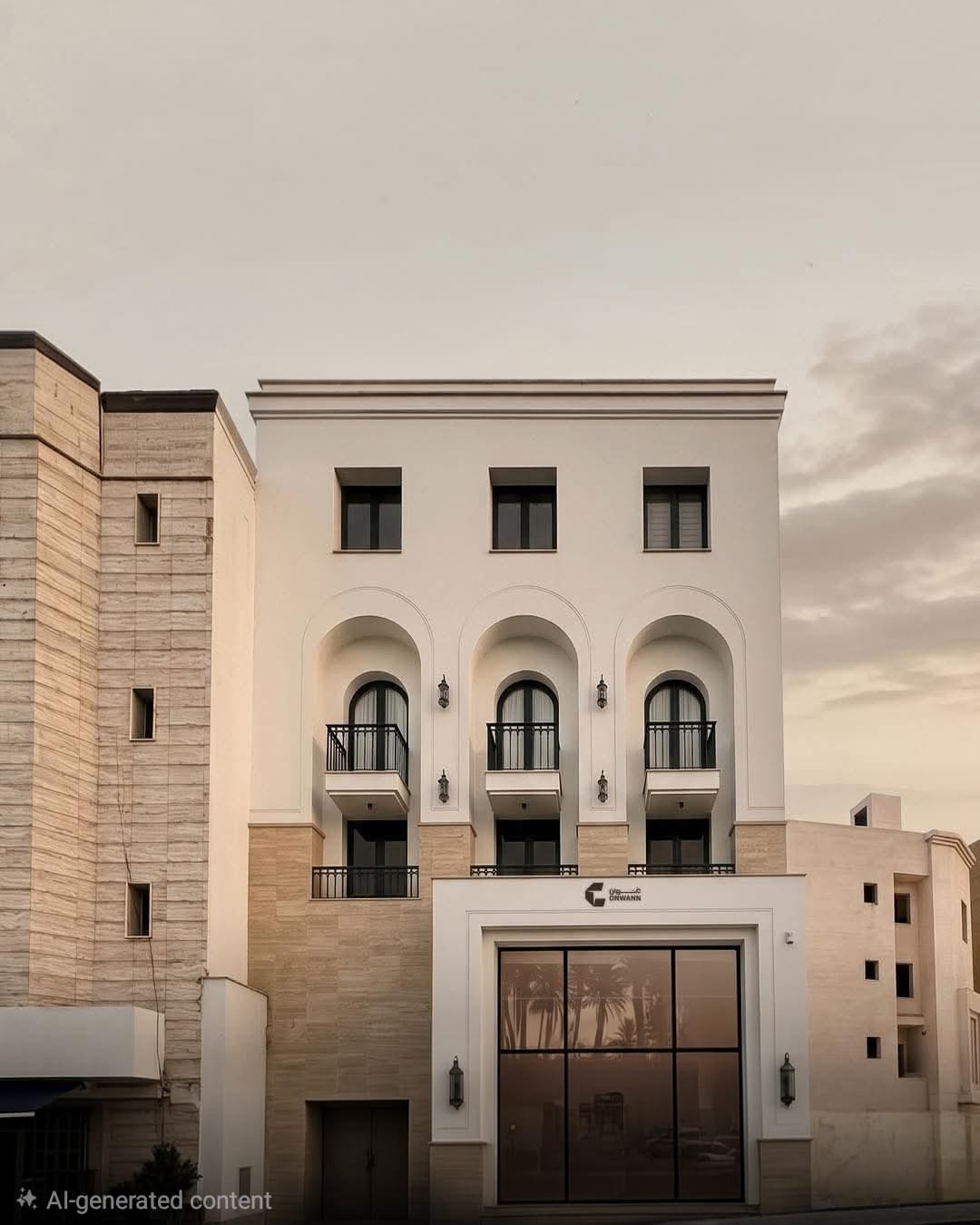 ONWANN showroom, Tripoli
